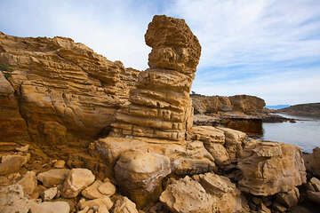 Rab - Lopar - geologický park, ostrov Rab, Chorvatsko