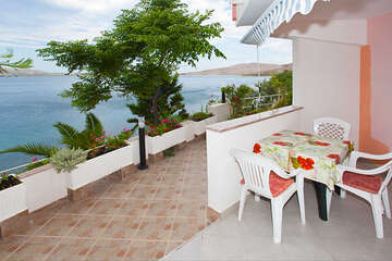 Apartmány Erik, Metajna, ostrov Pag, Chorvatsko