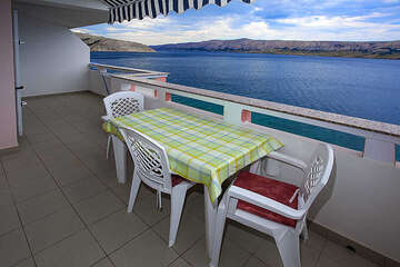 A4 - apartmány Erik, Metajna, ostrov Pag, Chorvatsko