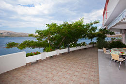 A2 - apartmány Erik, Metajna, ostrov Pag, Chorvatsko