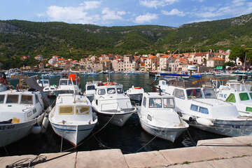 Komiža, ostrov Vis, Chorvatsko