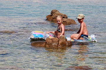 Pag-Bošana - dovolená s dětmi, ostrov Pag, Chorvatsko