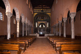 Eufraziova bazilika - památka UNESCO, Poreč, Istrie, Chorvatsko