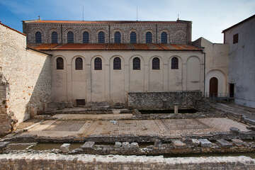 Eufraziova bazilika - památka UNESCO, Poreč, Istrie, Chorvatsko