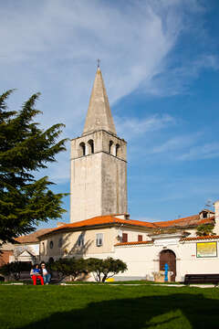 Eufraziova bazilika - památka UNESCO, Poreč, Istrie, Chorvatsko