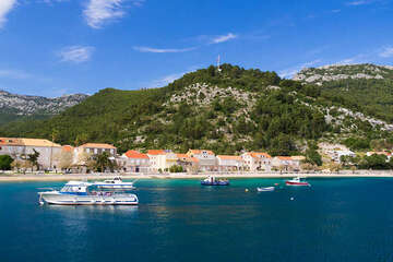 Trstenik, poloostrov Pelješac, Chorvatsko