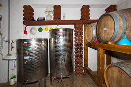 Hospodářství Kaštelanac, Gornje Selo, ostrov Šolta, Chorvatsko