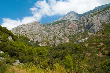 Pěší turistika v Biokovu - Vošac (1421 m)