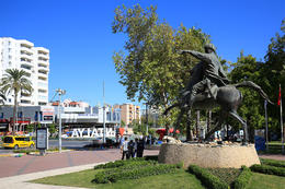 Socha Atatürka, Antalya, Turecko