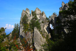 Súlovské skály, Slovensko