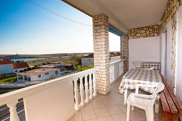 A1 - apartmány Draga, Dinjiška, ostrov Pag, Chorvatsko