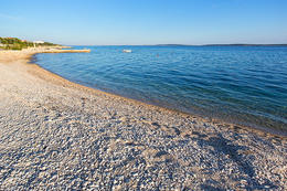 Apartmány Katarina - oblázková pláž 210 m od domu, Mandre, ostrov Pag, Chorvatsko