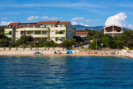 Apartmány Katarina - oblázková pláž 210 m od domu, Mandre, ostrov Pag, Chorvatsko