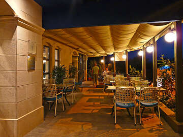 Restaurace Hotelu Ivando****, Drvenik, Chorvatsko