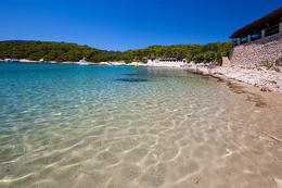 Zátoka Vinogradišće, ostrov Sv. Klement, Pakleni otoci, Hvar, Chorvatsko