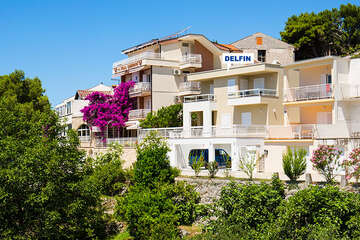 Apartmány Delfin, Zaostrog, Makarská riviéra, Chorvatsko