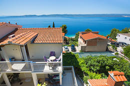 A4 - apartmány Michael, Pisak, Omišská riviéra, Chorvatsko