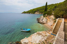 Apartmány Zdenko - cesta k pláži, jižní zátoky, ostrov Hvar, Chorvatsko