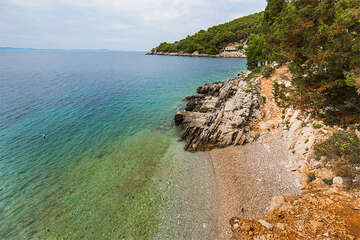 Apartmány Zdenko - oblázková pláž, jižní zátoky, ostrov Hvar, Chorvatsko