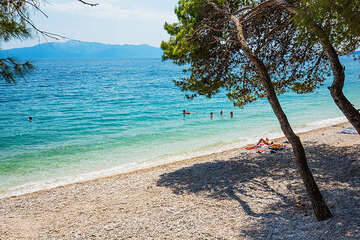 Apartmány Leut - oblázková pláž, Drvenik, Makarská riviéra, Chorvatsko