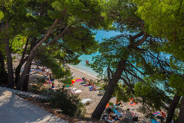 Apartmány Leut - oblázková pláž, Drvenik, Makarská riviéra, Chorvatsko