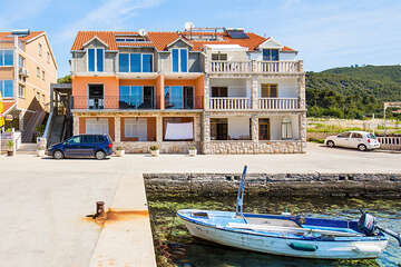 Apartmány Ankica (pravá část domu), Prižba, ostrov Korčula, Chorvatsko