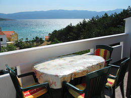 A2 - apartmány Lisko, Baška, ostrov Krk, Chorvatsko