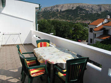 A2 - apartmány Lisko, Baška, ostrov Krk, Chorvatsko