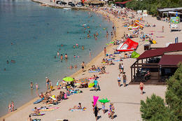 Apartmány Cvita - městská pláž 540 m od domu, město Pag, ostrov Pag, Chorvatsko