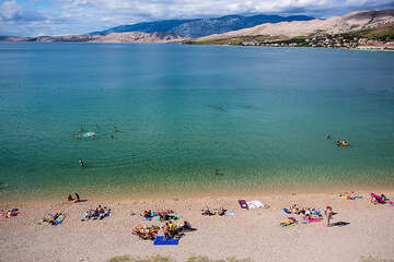 Apartmány Cvita - městská pláž 540 m od domu, město Pag, ostrov Pag, Chorvatsko