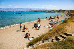 Apartmány Dalija - písečná pláž 70 m od domu, Nin, Zadarská riviéra, Chorvatsko