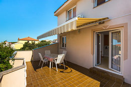 A4 - apartmány Hibiskus, Mandre, ostrov Pag, Chorvatsko