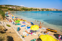 Apartmány Zvonko - písečná pláž 80 m od domu, Vlašiči, ostrov Pag, Chorvatsko