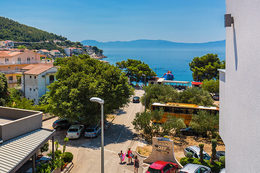 příklad třílůžkového pokoje (pokoj 302) - hotel Srečko, Drvenik, Makarská riviéra, Chorvatsko