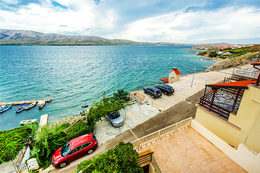 A8 - apartmány Plat, Dražica, ostrov Pag, Chorvatsko