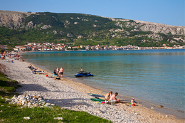 Apartmány Flit - pláž Vela plaža, Baška, ostrov Krk, Chorvatsko