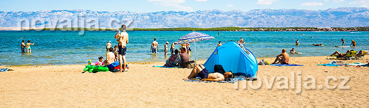 Písečná pláž Ninska laguna, Nin