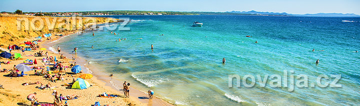 Písečná pláž Privlaka