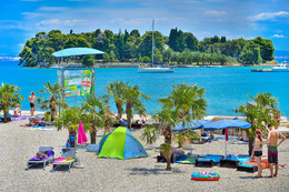 Preko - u pláže Jaz, ostrov Ugljan, Chorvatsko