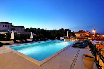 Apartmány Dalmacija - bazén, Preko, ostrov Ugljan, Chorvatsko