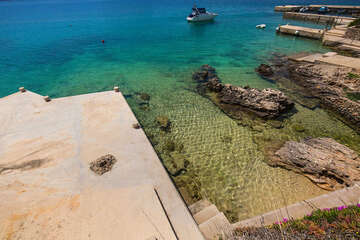 Apartmány Bracera - opalovací molo, Stará Novalja, ostrov Pag, Chorvatsko