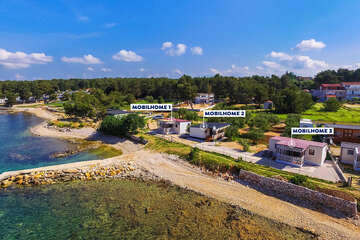 Mobilhome Kum, Biograd na moru, Zadarská riviéra, Chorvatsko