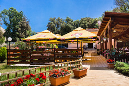 Pula - Banjole - restaurace, poloostrov Istrie, Chorvatsko