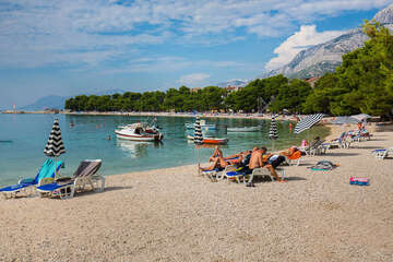 Apartmány Igor - pláž 30 m od domu, Promajna, Makarská riviéra, Chorvatsko