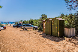 Písečná pláž Sakarun, Soline, Dugi Otok, Chorvatsko