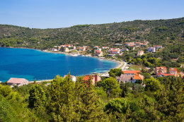 Letovisko Soline, Dugi Otok, Chorvatsko