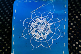 Pažská krajka, město Pag, ostrov Pag, Chorvatsko