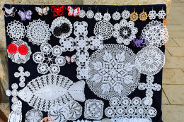 Pažská krajka, město Pag, ostrov Pag, Chorvatsko