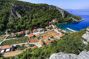 Vela Stiniva, ostrov Hvar, Chorvatsko 