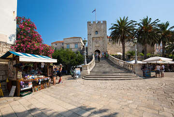 Korčula, ostrov Korčula, Chorvatsko